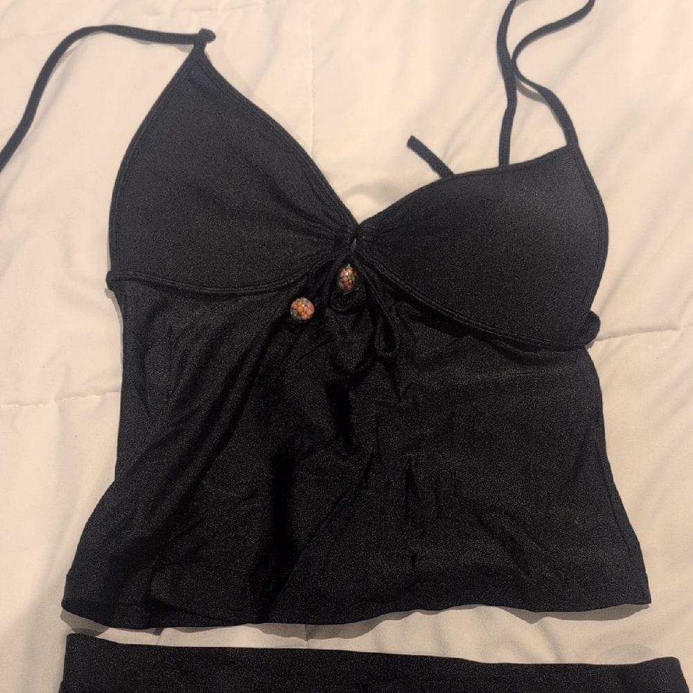 Elegant Black Bikini Top